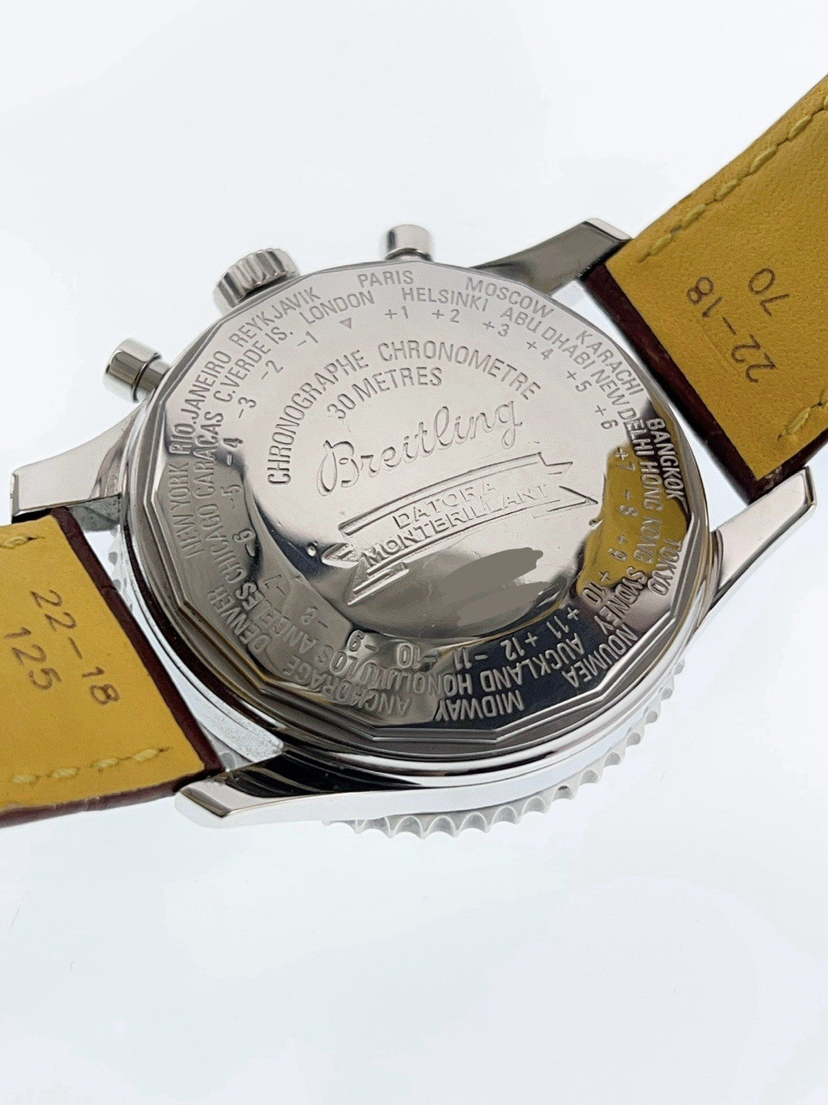 Breitling Montbrillant Stainless Steel A21330