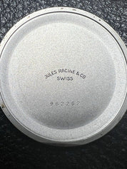 Vintage Gallet By Racine Excel-O-Graph 43mm Gold Tone Case Watch -PLEASE READ