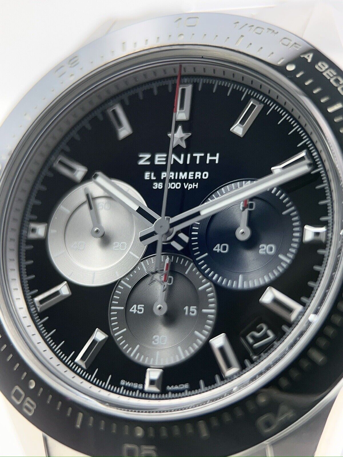 2021 Zenith Chronomaster Sport Steel Black 41mm Automatic Men’s Watch