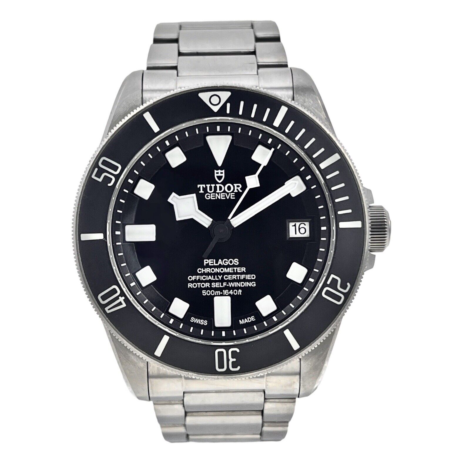 2020 Tudor Pelagos Black Dial Titanium Men's Watch 25600TN - Box & Papers