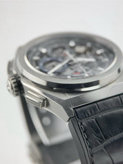 Zenith Defy El Primero Titanium Skeleton Dial 44mm Auto Mens Watch 95.9000.9004