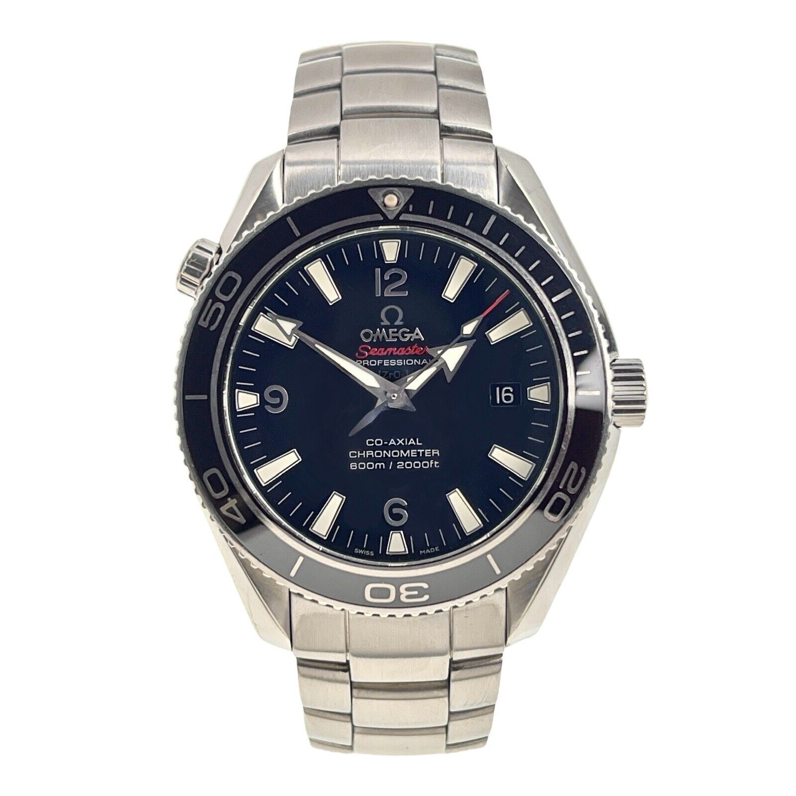 Omega Seamaster Planet Ocean Liquid Metal Steel Black 42mm Automatic Men’s Watch