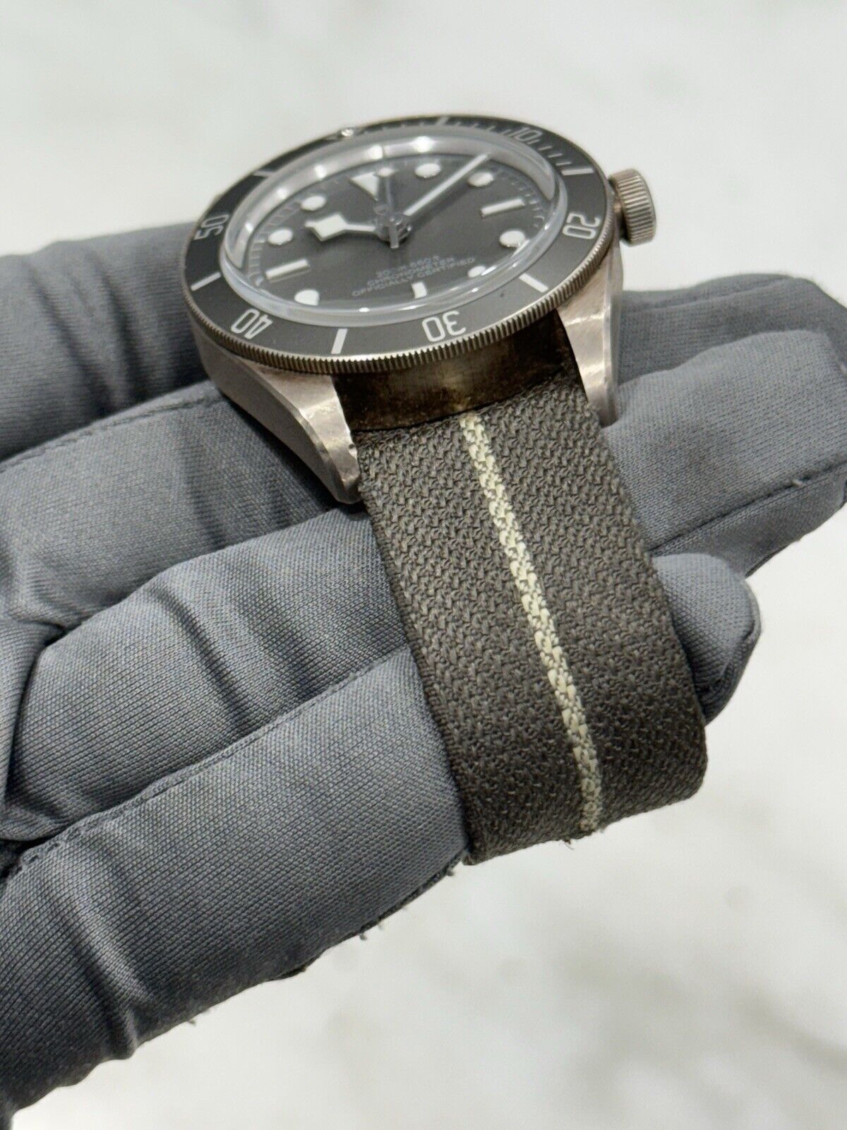 2021 Tudor Black Bay Fifty Eight 925 Silver Fabric Strap 79010SG - Box/Papers