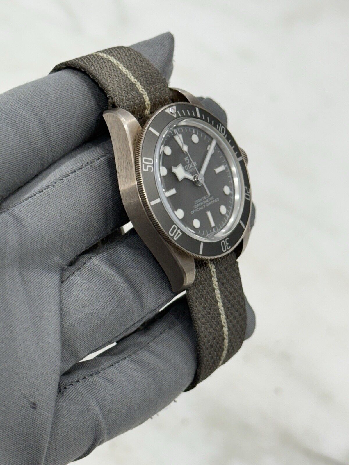 2021 Tudor Black Bay Fifty Eight 925 Silver Fabric Strap 79010SG - Box/Papers