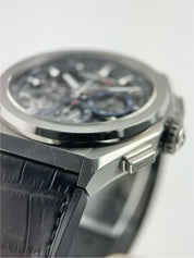 Zenith Defy El Primero Titanium Skeleton Dial 44mm Auto Mens Watch 95.9000.9004