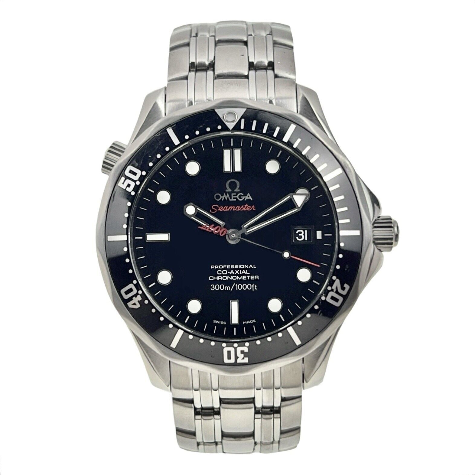 Omega Seamaster Diver 300m James Bond 007 Black 41mm Automatic Men s Watch