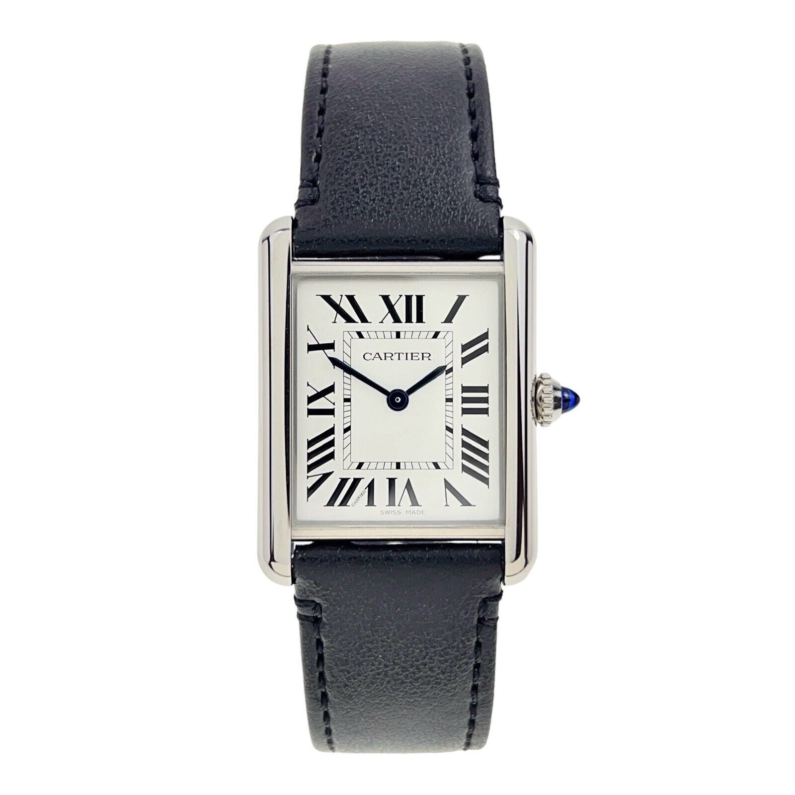 2023 Cartier Tank Must Solarbeat Large Steel Quartz Watch WSTA0059 - Box/Papers