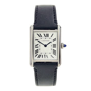 2023 Cartier Tank Must Solarbeat Large Steel Quartz Watch WSTA0059 - Box/Papers