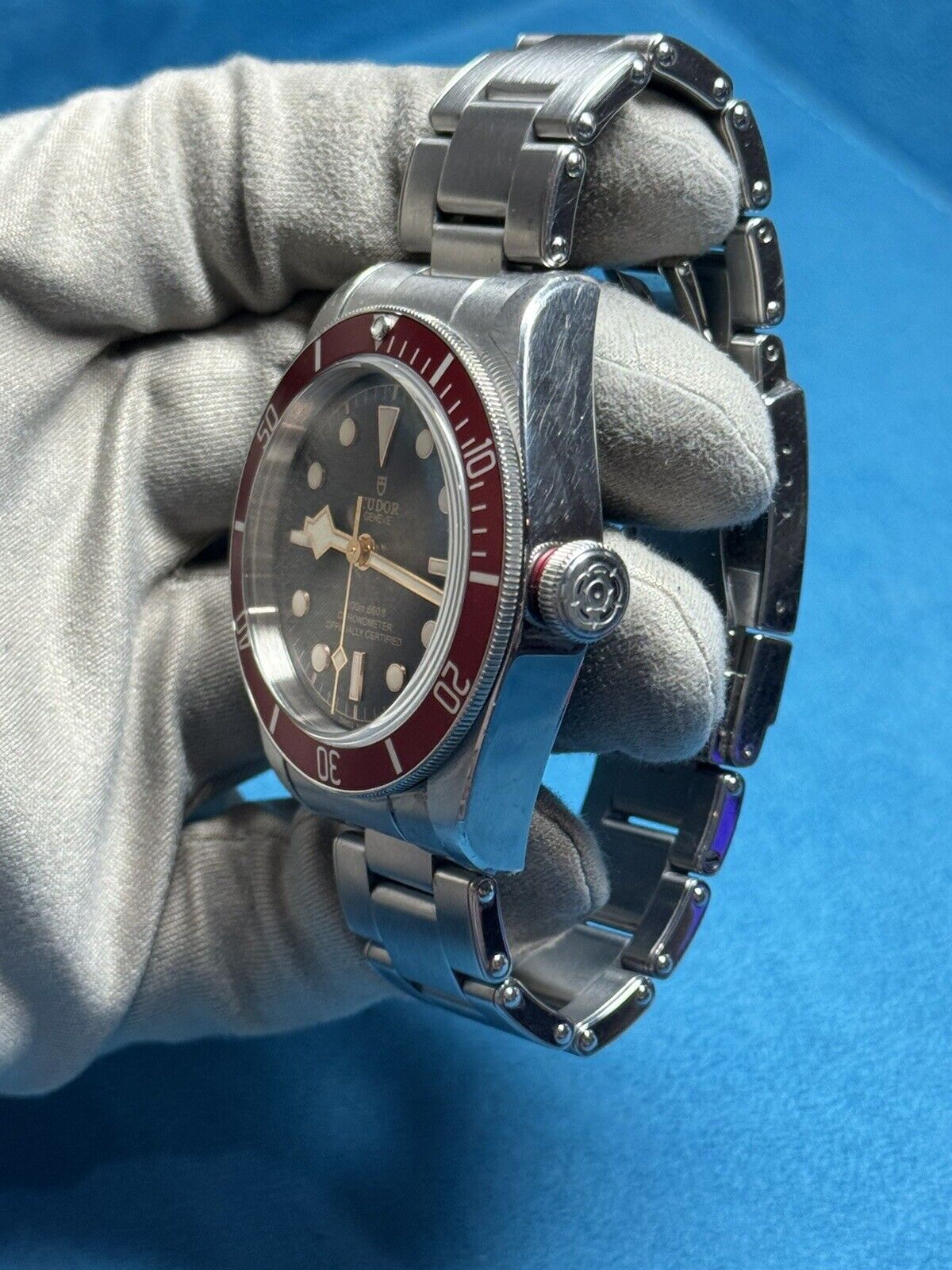 2018 Tudor Black Bay 41 Automatic Red Bezel Watch 79230R Watch - Box/Papers