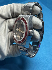 2018 Tudor Black Bay 41 Automatic Red Bezel Watch 79230R Watch - Box/Papers