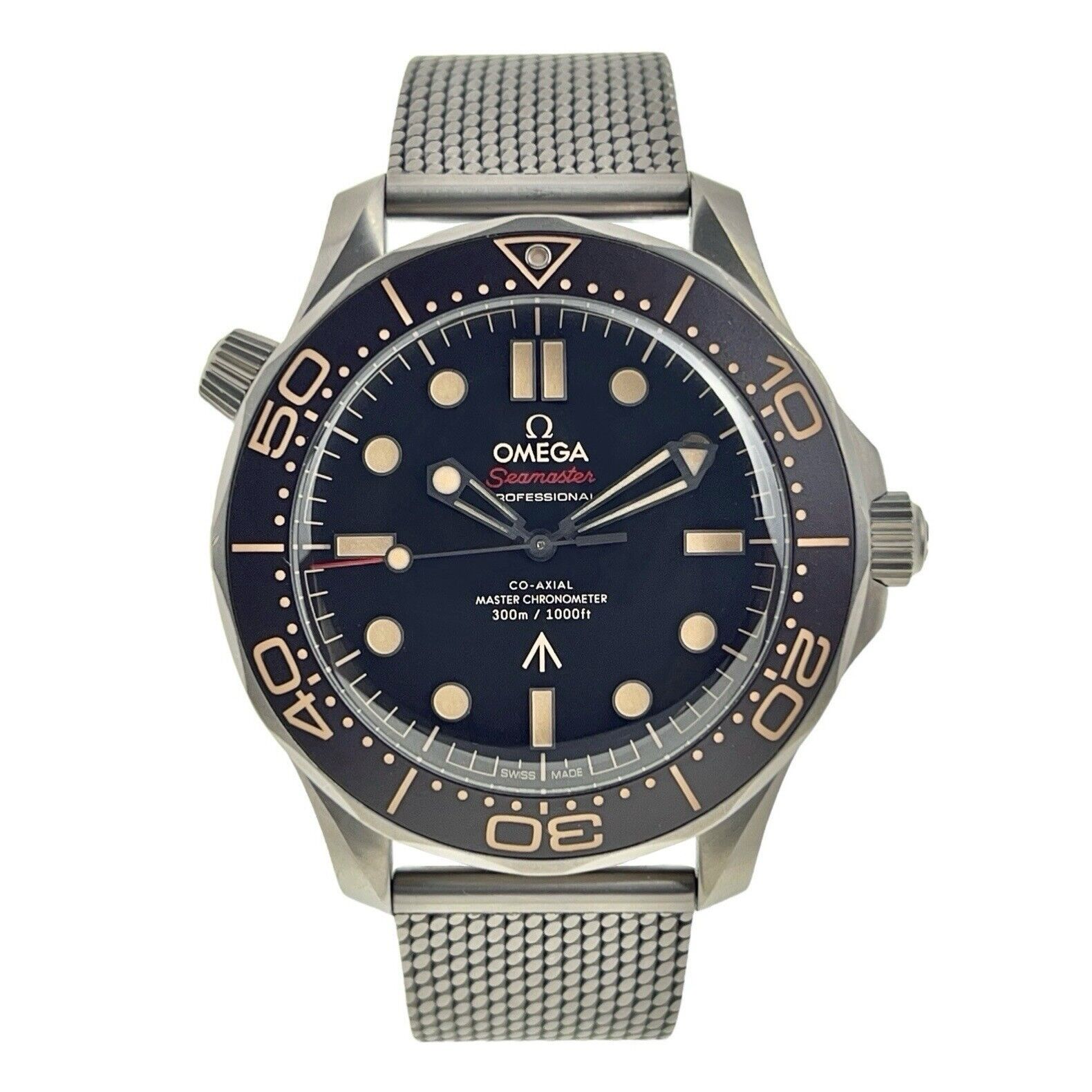 2021 Omega Seamaster NTTD Titanium Brown 42mm Automatic Watch - Box/Papers