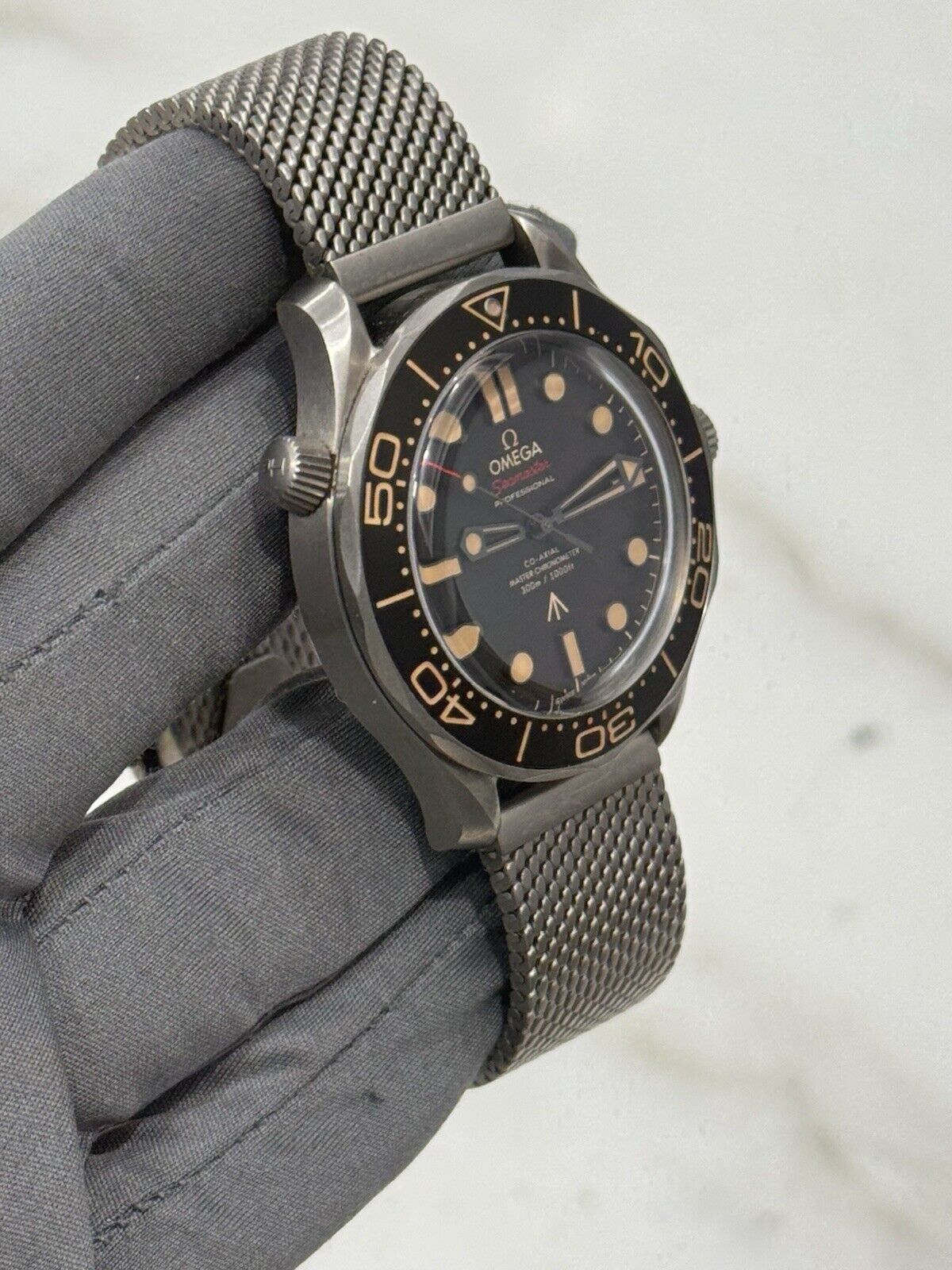 2022 Omega Seamaster NTTD James Bond 007 “No Time To Die” 210.90.42.20.01.001