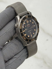 2022 Omega Seamaster NTTD James Bond 007 “No Time To Die” 210.90.42.20.01.001