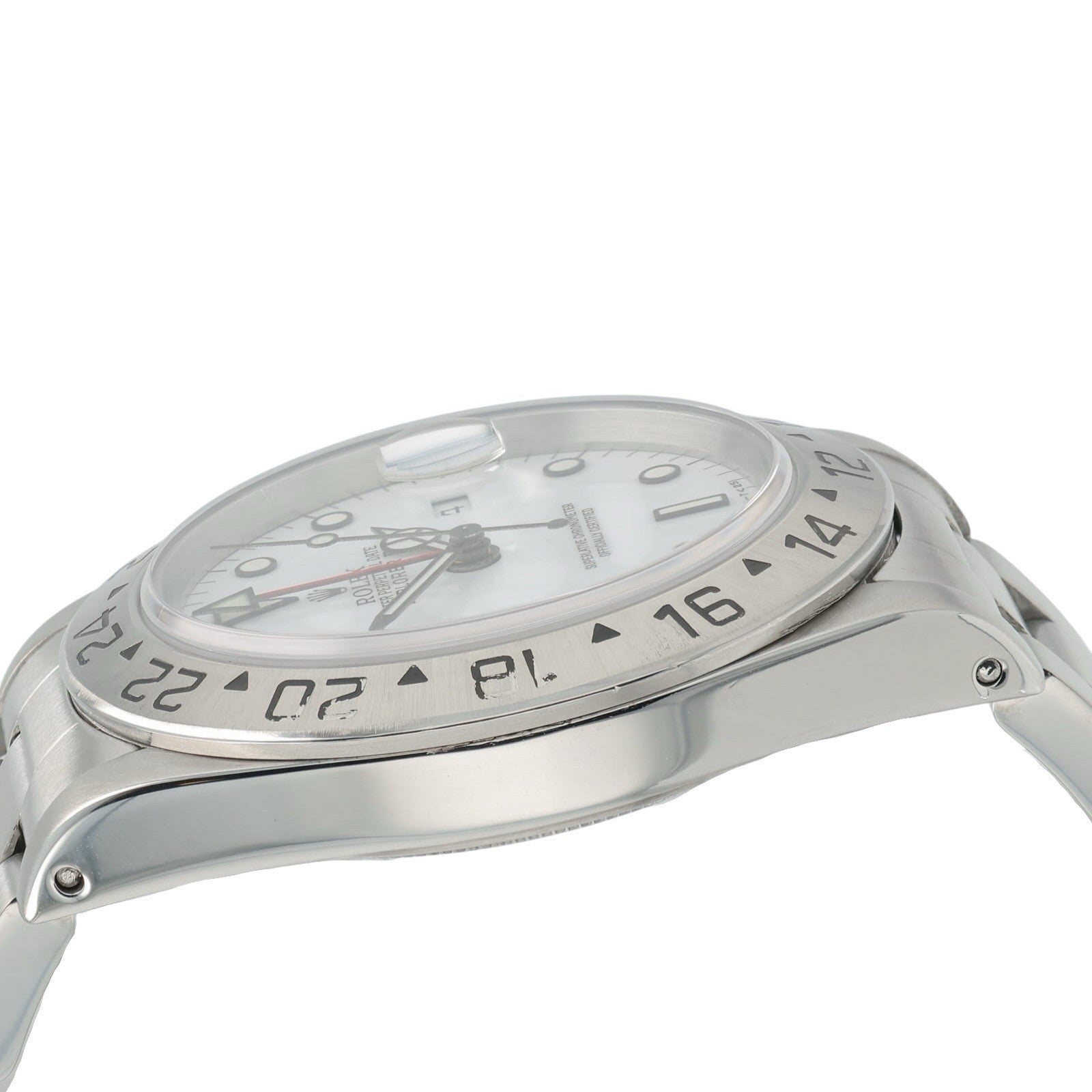 Rolex Explorer II Stainless Steel White Dial 40mm Automatic Men’s Watch 16570