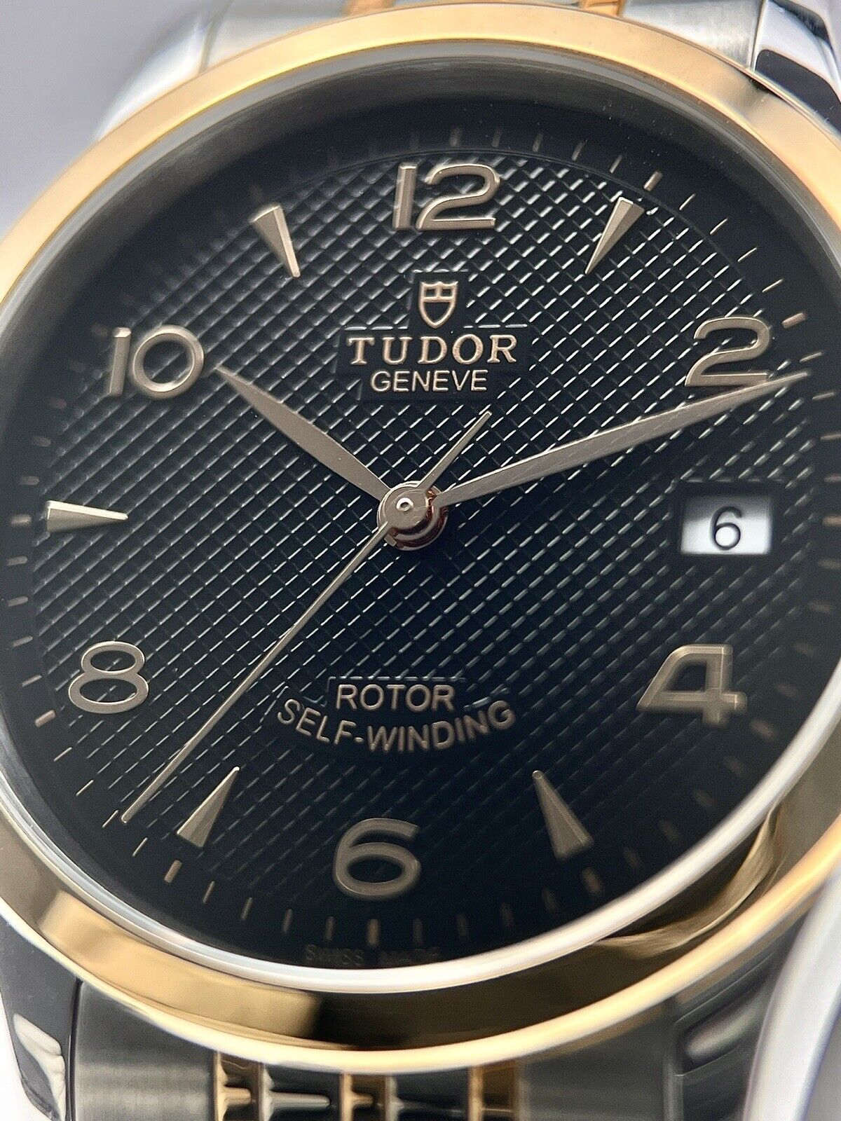 2022+ Tudor 1926 Automatic Black Dial Two-tone 36mm Watch M91451-0003