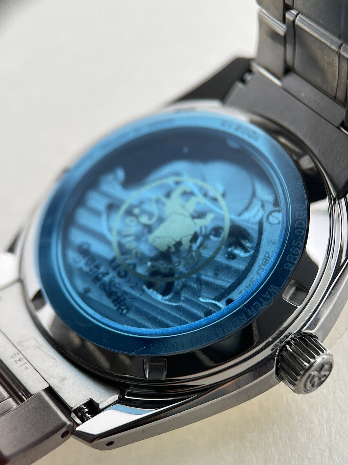 2023 NEW Grand Seiko SBGA413 Spring Pink Dial Men's 40mm Automatic Watch