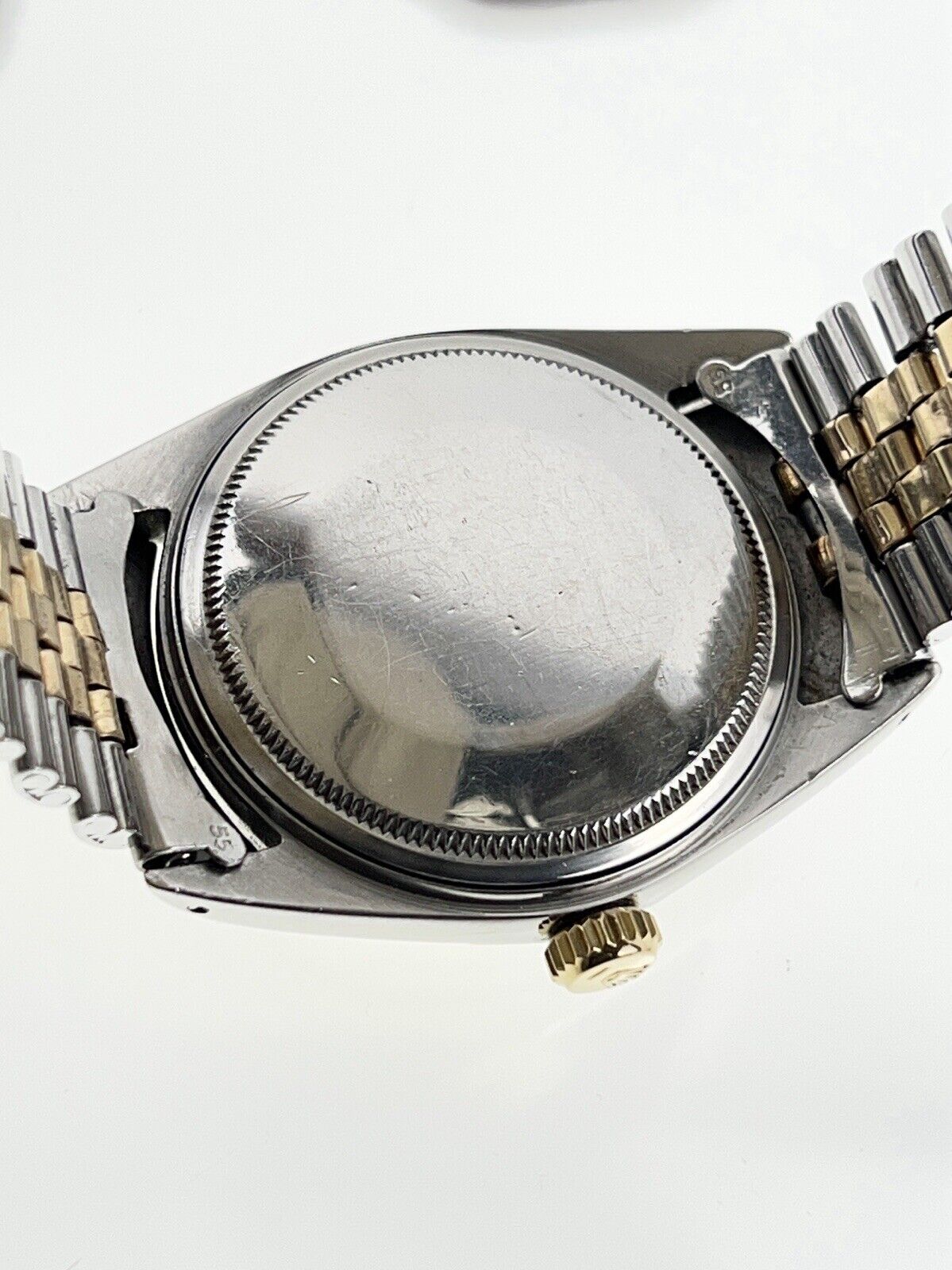 1968 Rolex Datejust Two Tone 36mm Silver Dial Automatic Men’s Watch 1601