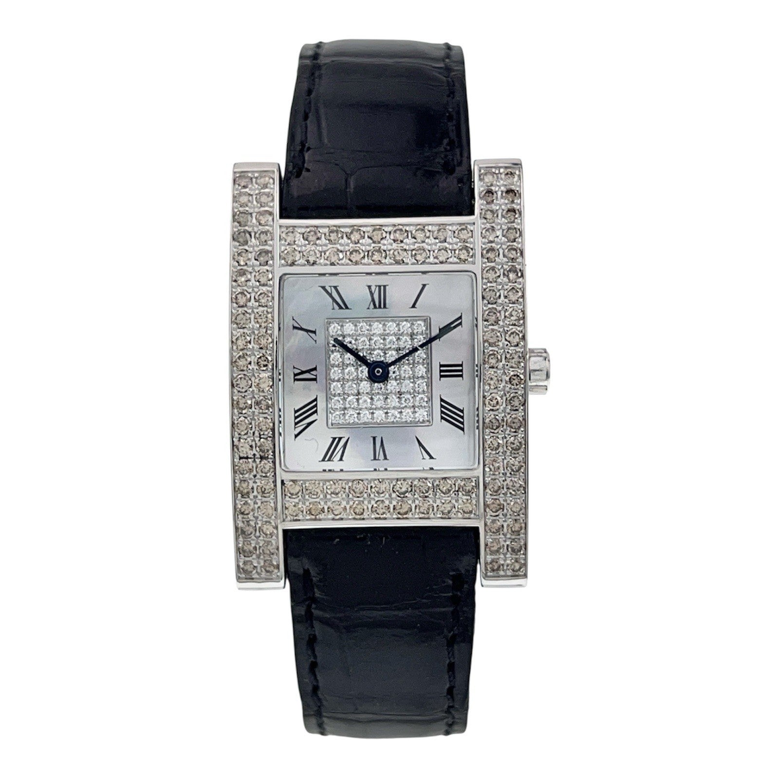 Chopard Your Hours 18k White Gold MOP Dial 24mm Quartz Women’s Watch 13/6818-55