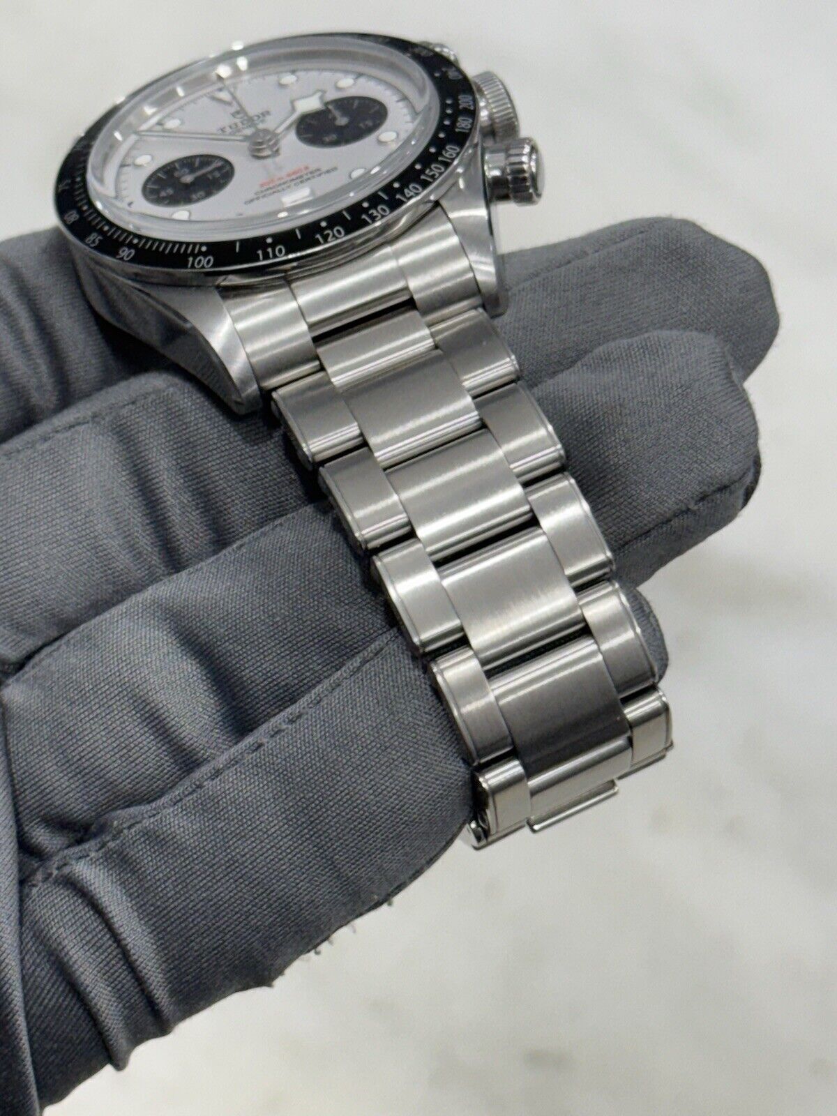 2021 Tudor Black Bay Chrono Steel Panda 41mm Automatic Men’s Watch 79360N