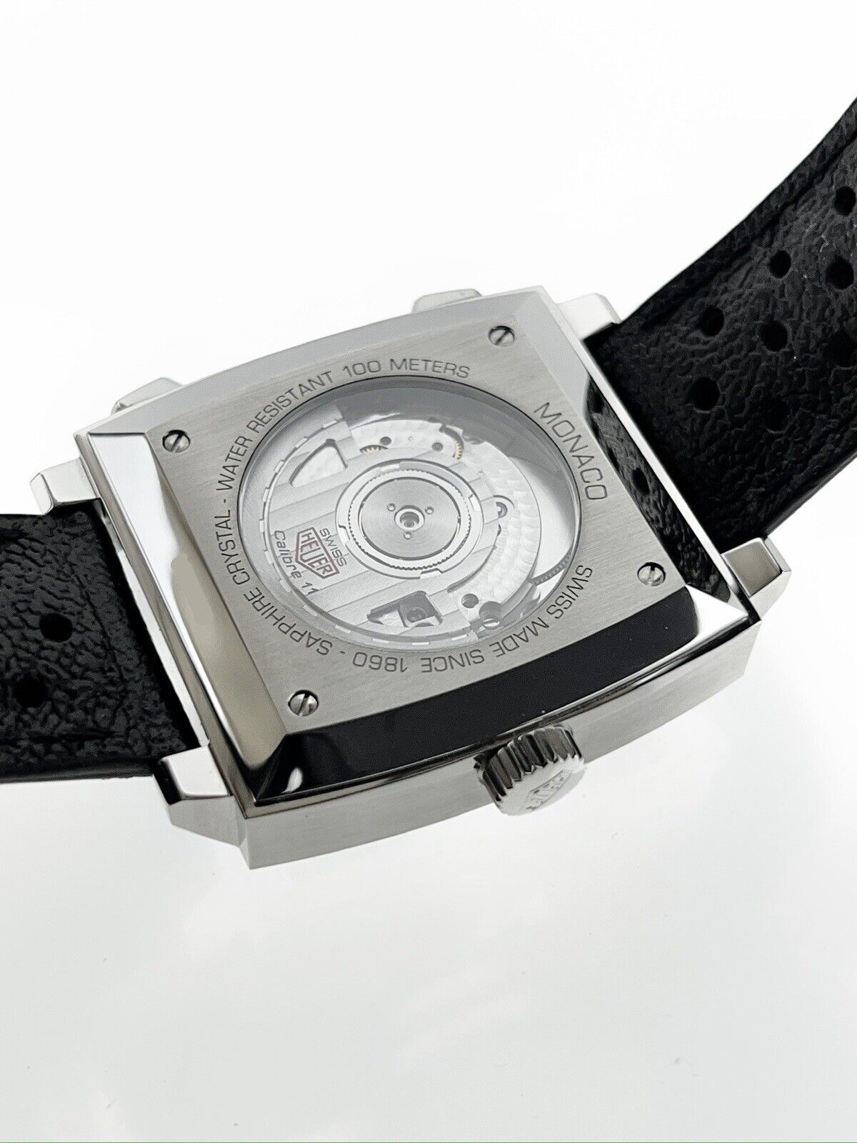 2021 Tag Heuer CAW211P Monaco Calibre 11 Steve McQueen Blue Dial - Box & Papers