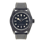 2021 Tudor Black Bay Ceramic Black 41mm Automatic Watch 79210CNU W/ B&P