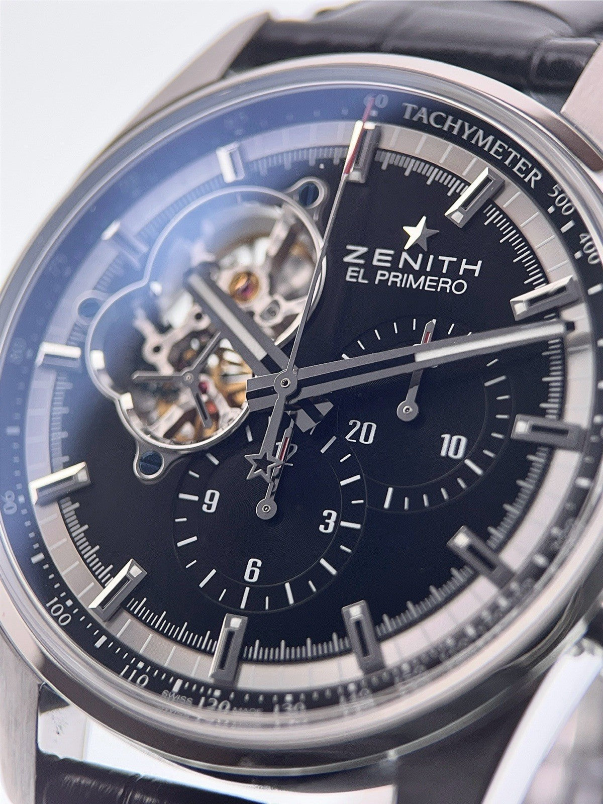 Zenith El Primero Steel Black Dial 42mm Automatic Men's Watch 03.2040.4061