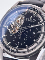 Zenith El Primero Steel Black Dial 42mm Automatic Men's Watch 03.2040.4061