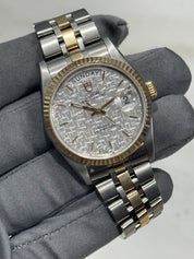 2011 Tudor Date Day Steel and Gold 36mm Automatic Men’s Watch 76213 W/ Papers