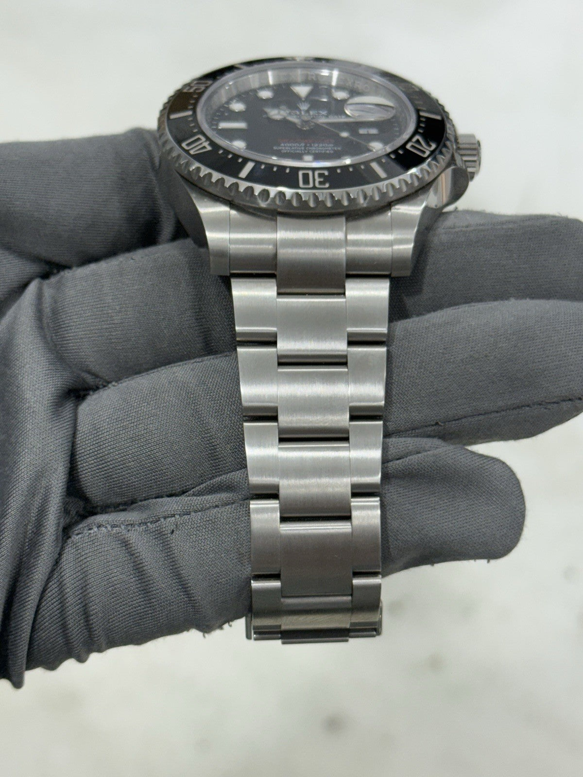 2019 Rolex Sea Dweller Red Letter Steel Black Dial 43mm Men’s Watch 126600