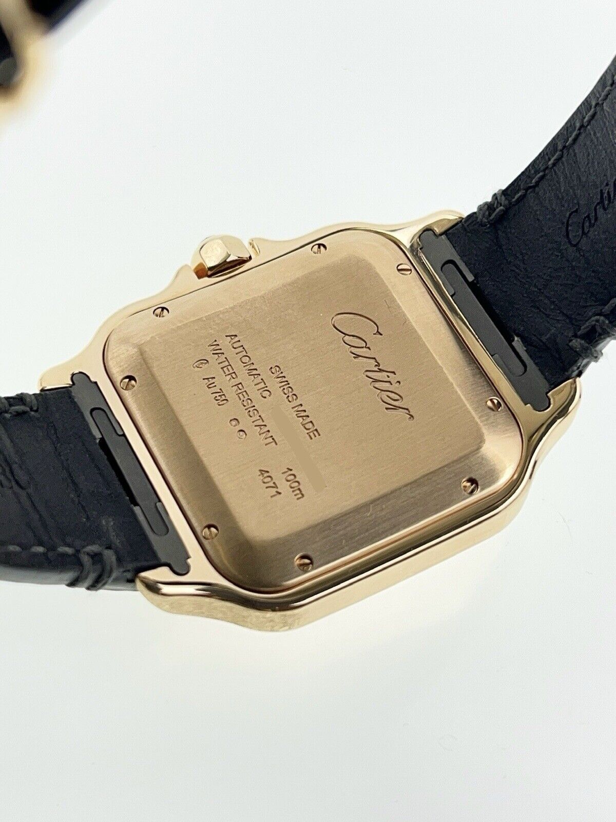 2021 Cartier Santos Large 18k Rose Gold 39mm Automatic Men’s Watch WGSA0018