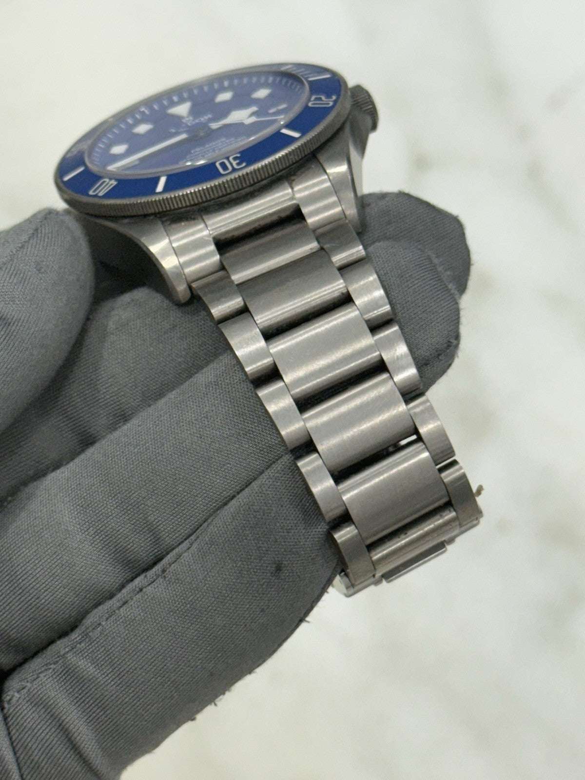 2019 Tudor Pelagos Titanium 42mm Watch Blue Dial 25600TB Automatic Dive Watch