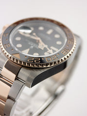 2019 Rolex GMT Master II Gold & Steel Black Dial 40mm Automatic Watch 126711CHNR