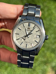 2022 Grand Seiko Heritage Collection Winter Spring Drive Titanium SBGA415 Set