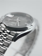 2022 Rolex Datejust Wimbledon Steel Grey Dial 36mm Automatic Men’s Watch 126200