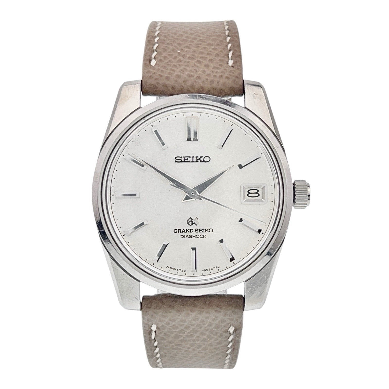Grand Seiko Steel Silver Dial 36mm Manual Movement Men's Watch 5722-9991