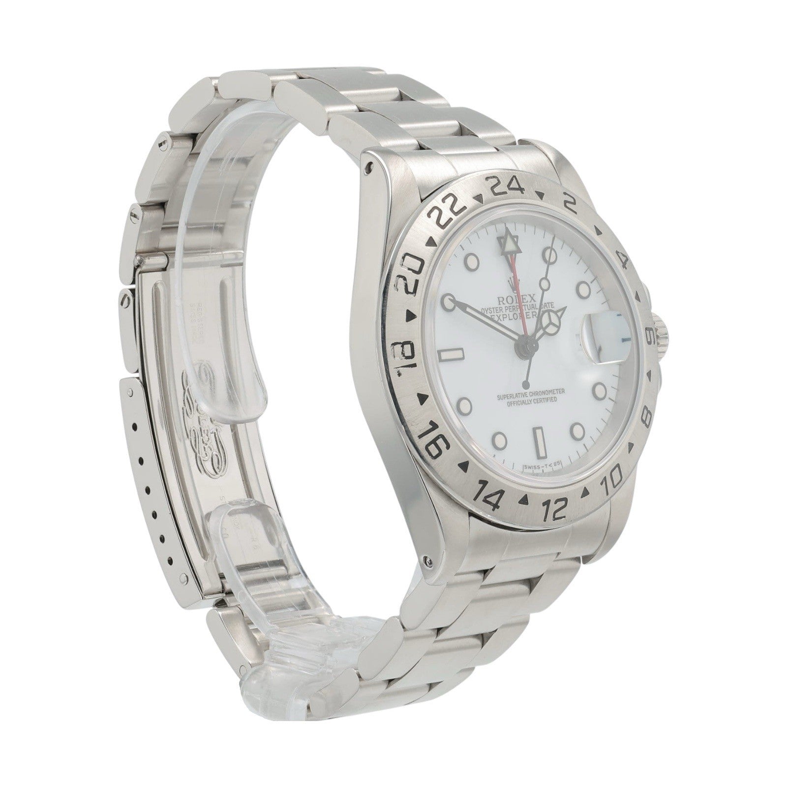 Rolex Explorer II Stainless Steel White Dial 40mm Automatic Men’s Watch 16570