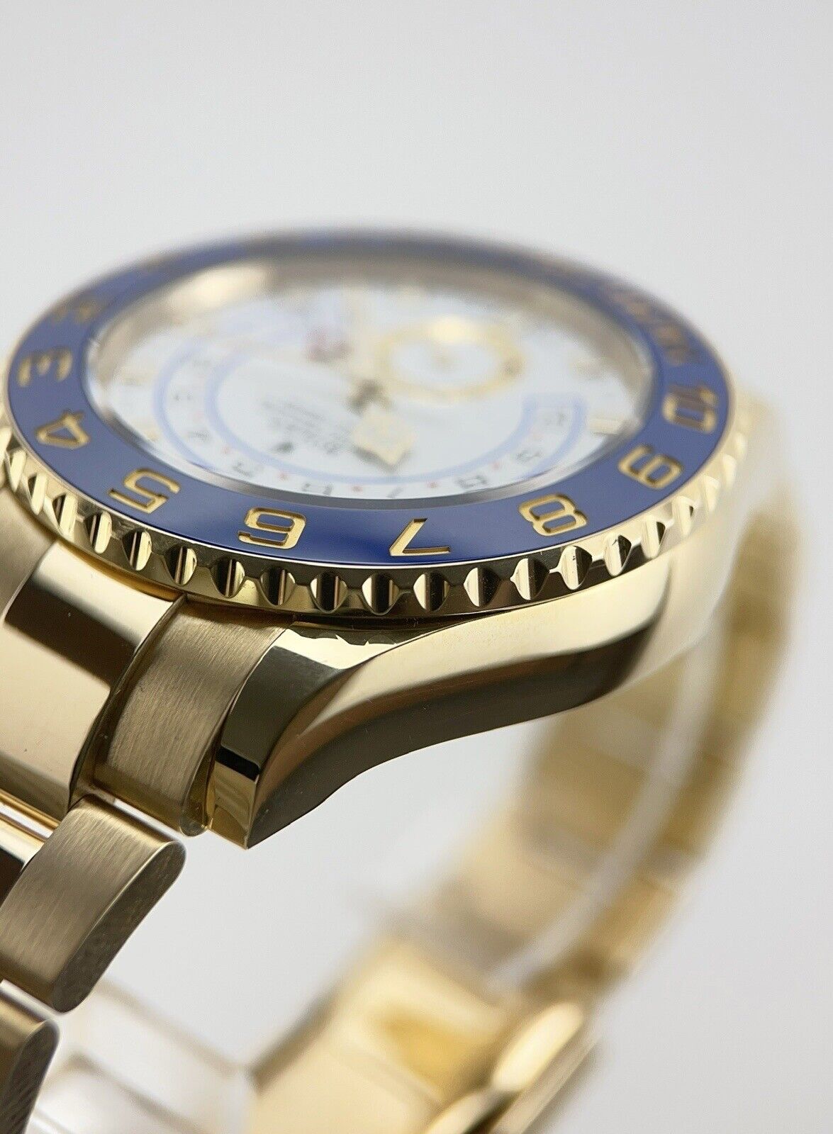 2022 Rolex Yachtmaster II 18k Yellow Gold 44mm Automatic Men’s Watch 116688