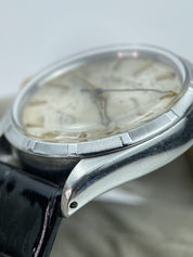 Vintage Rolex 34mm Steel Watch Oyster Perpetual Ref 1003 Case Silver Dial