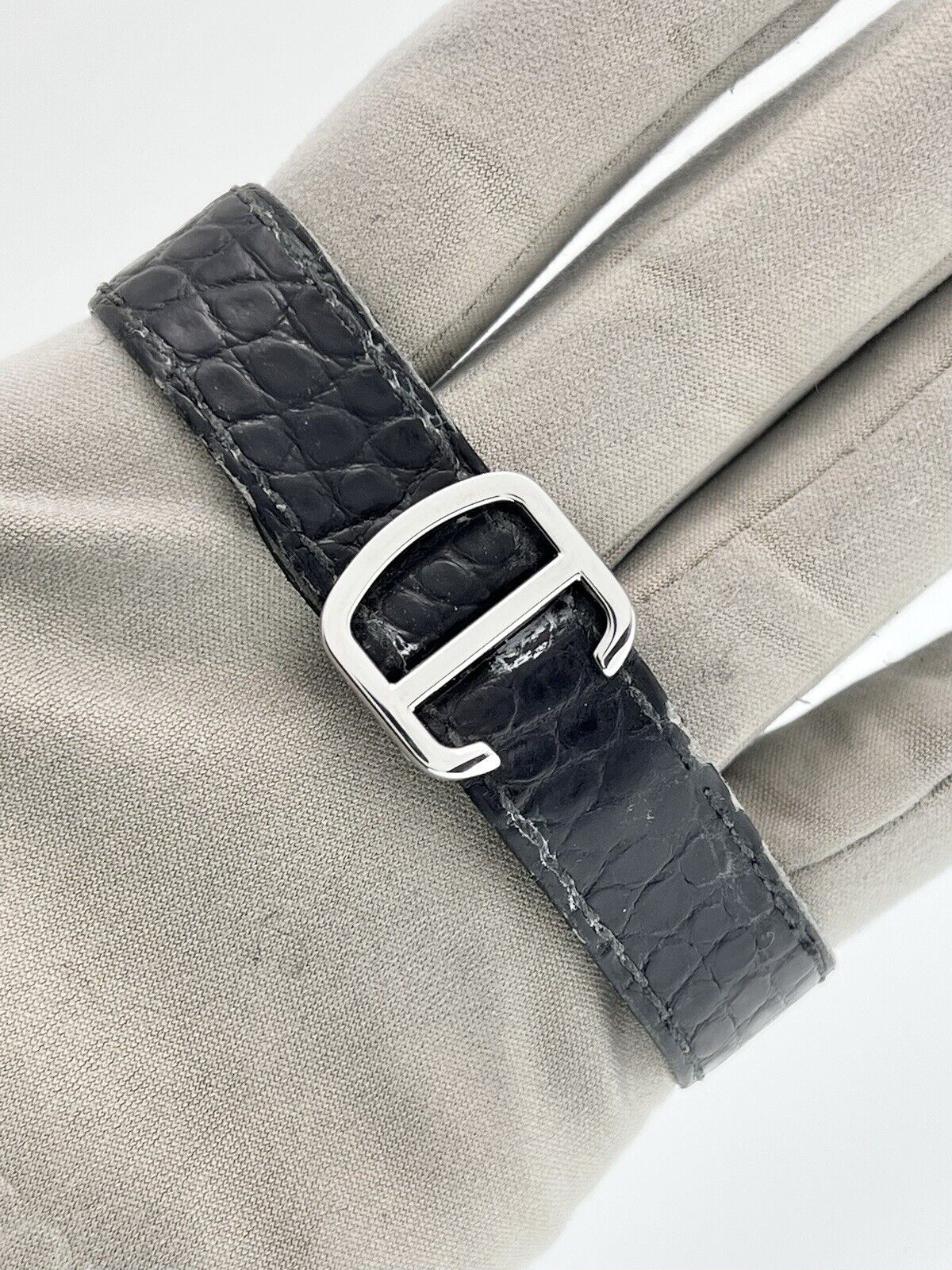 2007 Cartier Tank Steel Silver Color Dial 24mm Quartz Women’s Watch W1018255