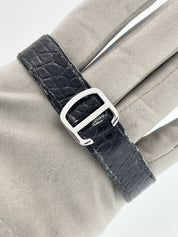 2007 Cartier Tank Steel Silver Color Dial 24mm Quartz Women’s Watch W1018255