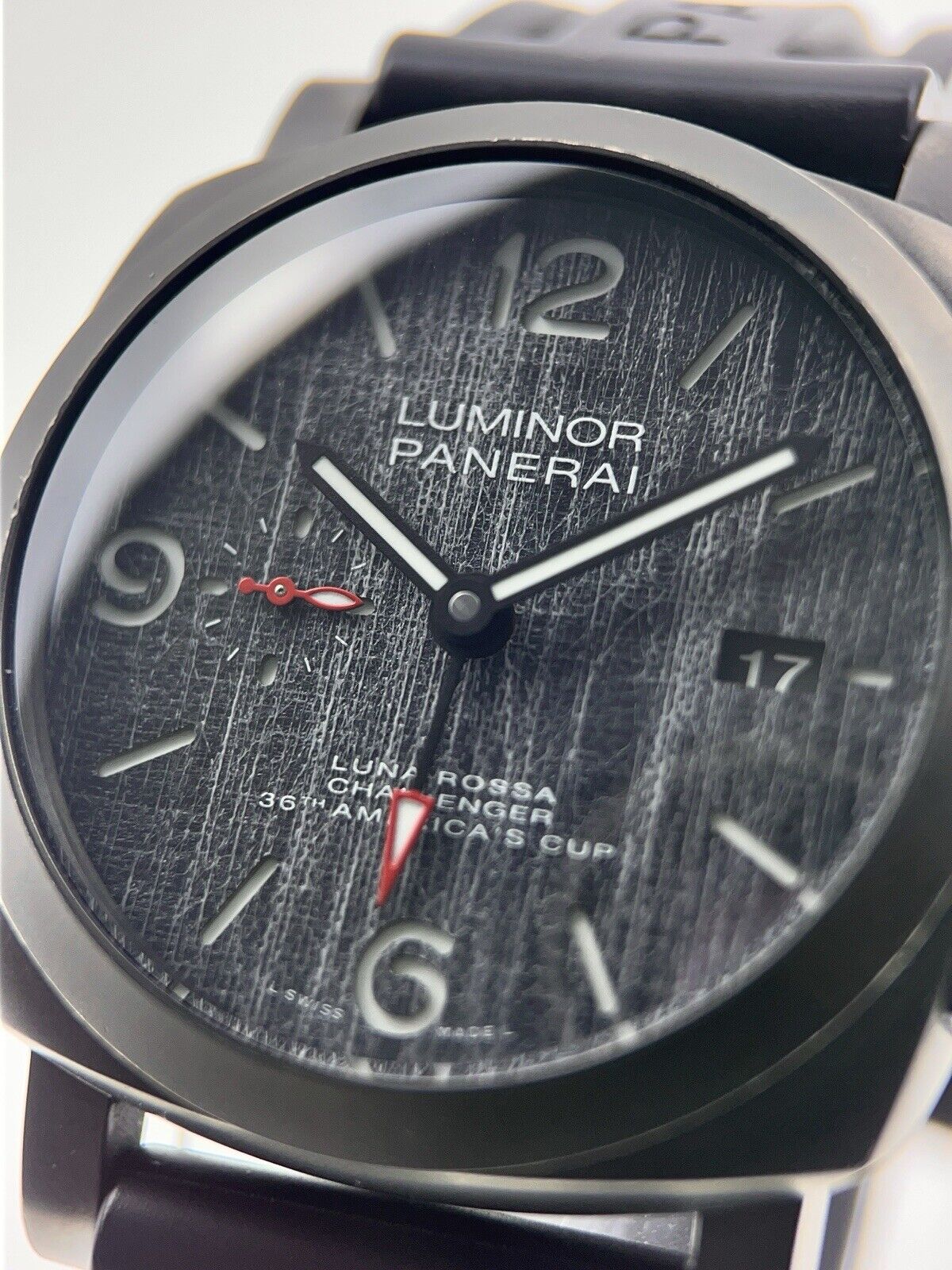 2020 Panerai Luminor Luna Rossa Titanium 44mm Automatic Men’s Watch PAM01036