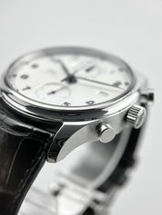 2018 IWC Portuguese Automatic 42mm Silver Dial Watch IW390302 - Box & Papers