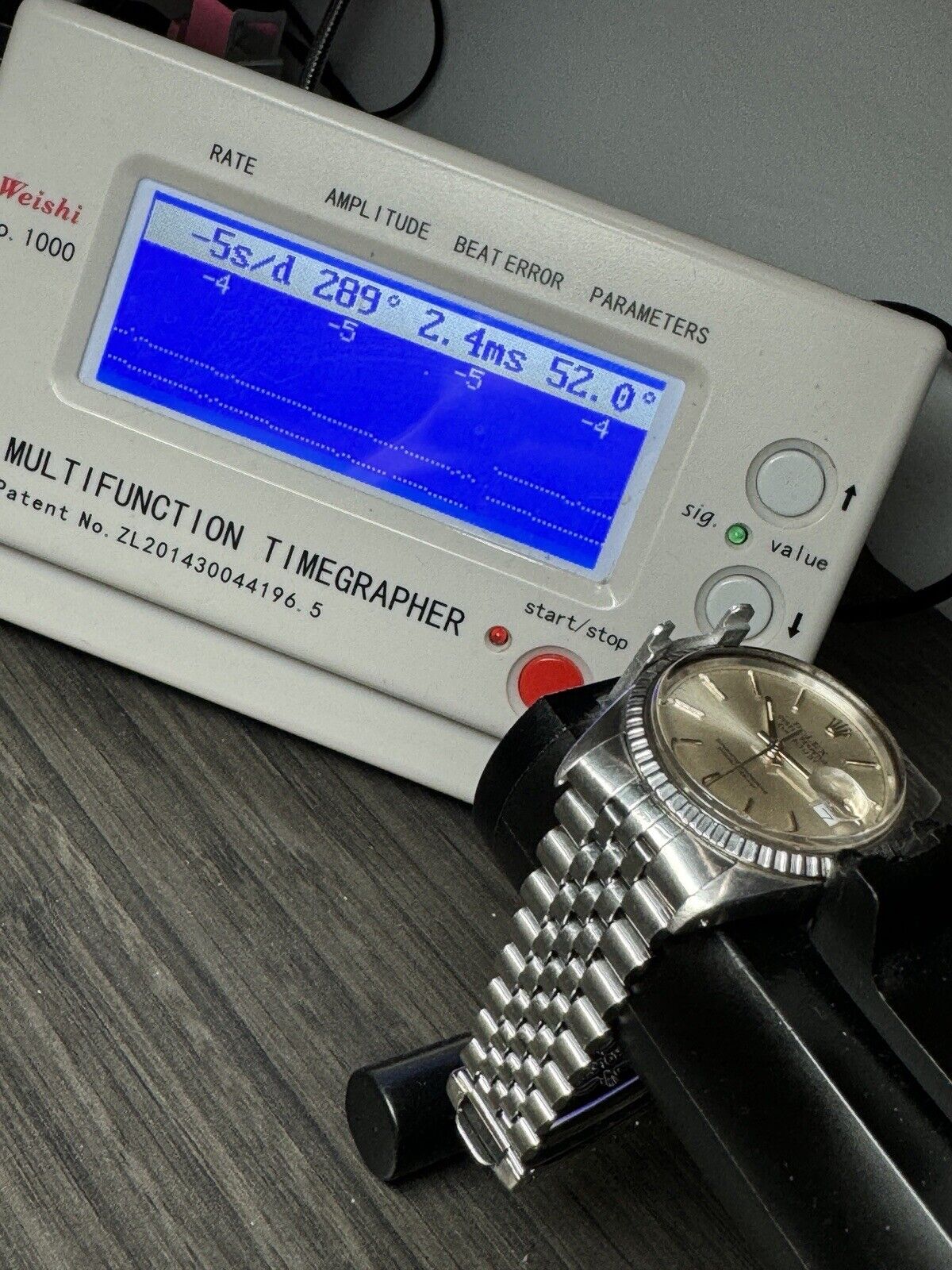 1987 Rolex Datejust Silver Dial Automatic Jubilee 36mm Steel Watch 16030