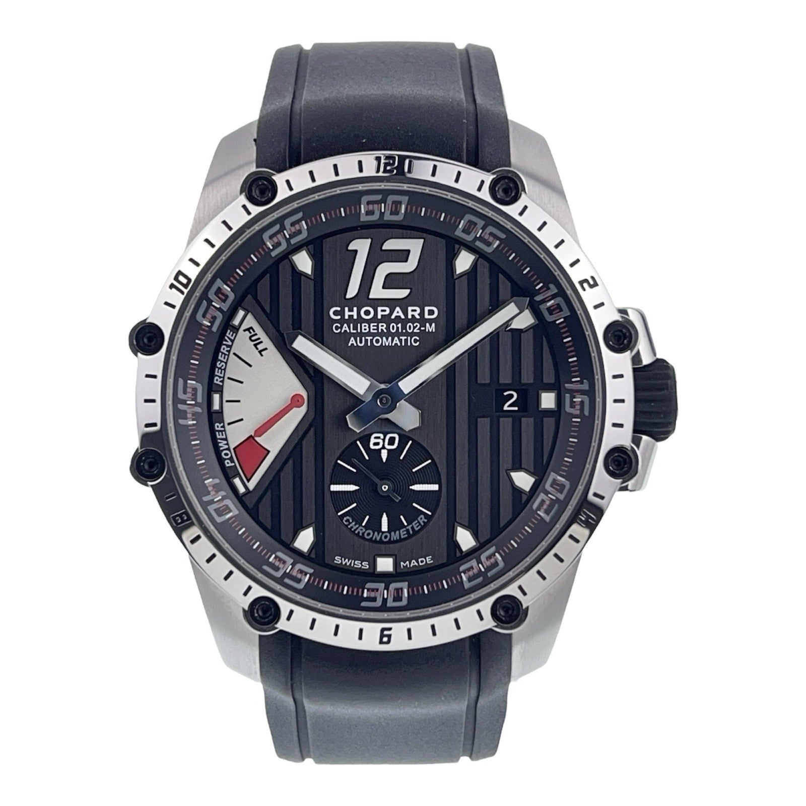 Chopard Superfast Stainless Steel Black Dial 45mm Automatic Men’s 168537-3001