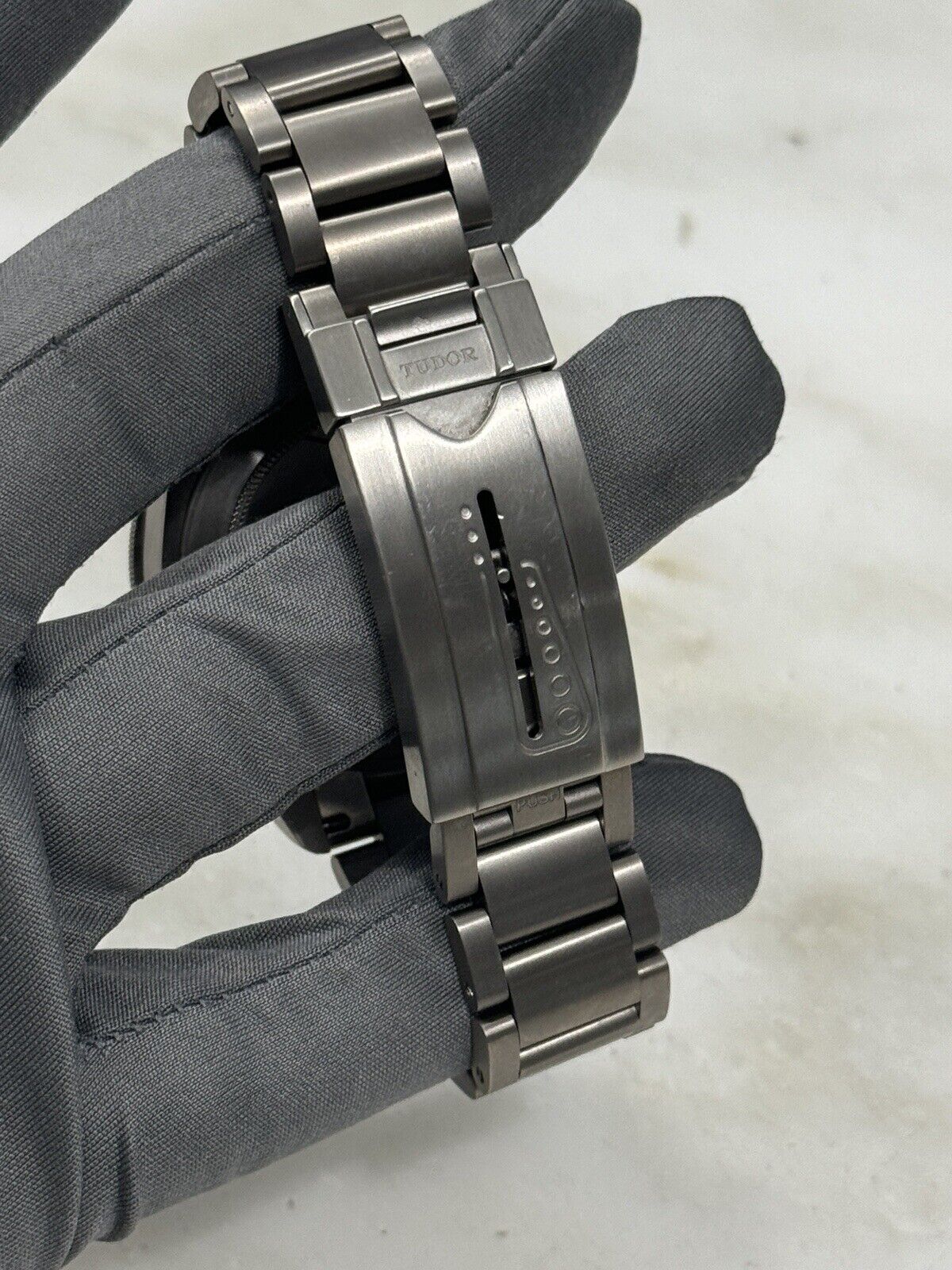 2014 TUDOR Pelagos 25500TN Automatic Titanium Watch Black Dial Mens - B/P