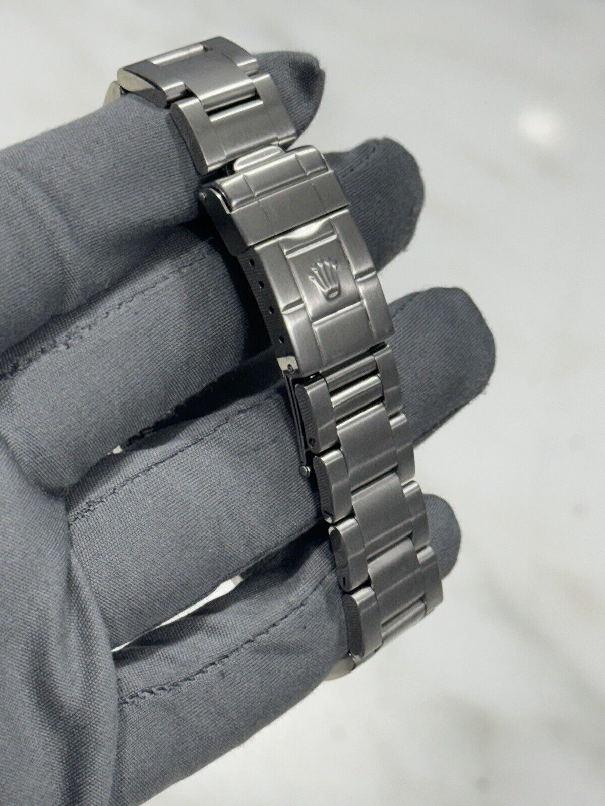 2001 Rolex Explorer I Black 36mm Oyster Steel Automatic Watch 114270