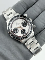 2023 Gevril Tribeca ‘Paul Newman’ Chronograph White Dial Limited Edition B/P