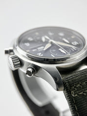 2019 IWC Pilot Spitfire Chronograph IW387901 Men's Watch Stainless Steel  - B/P