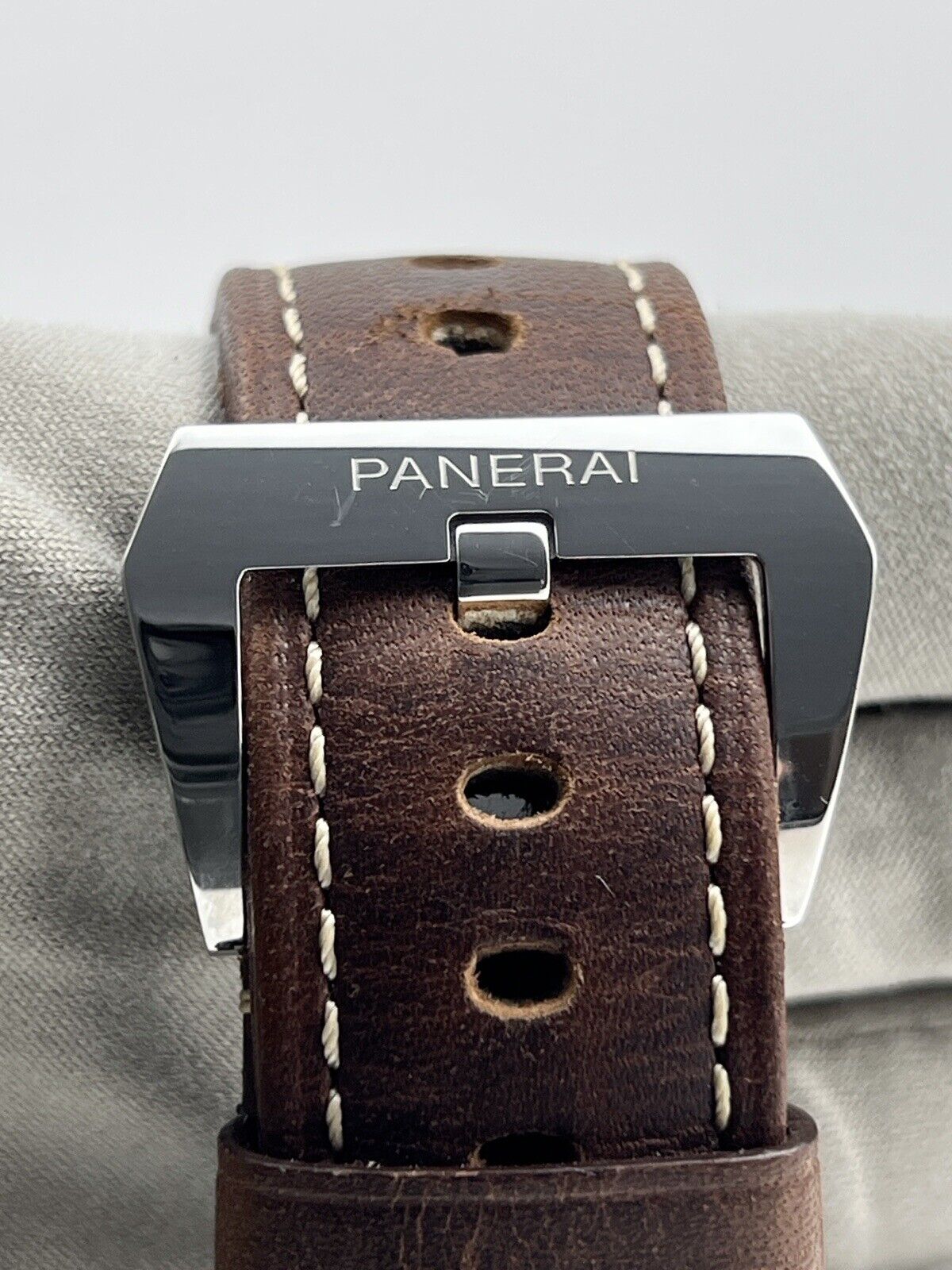 2021 Panerai Luminor 8 Days 44mm Steel Mens Watch Ref - PAM00795 Box And Papers