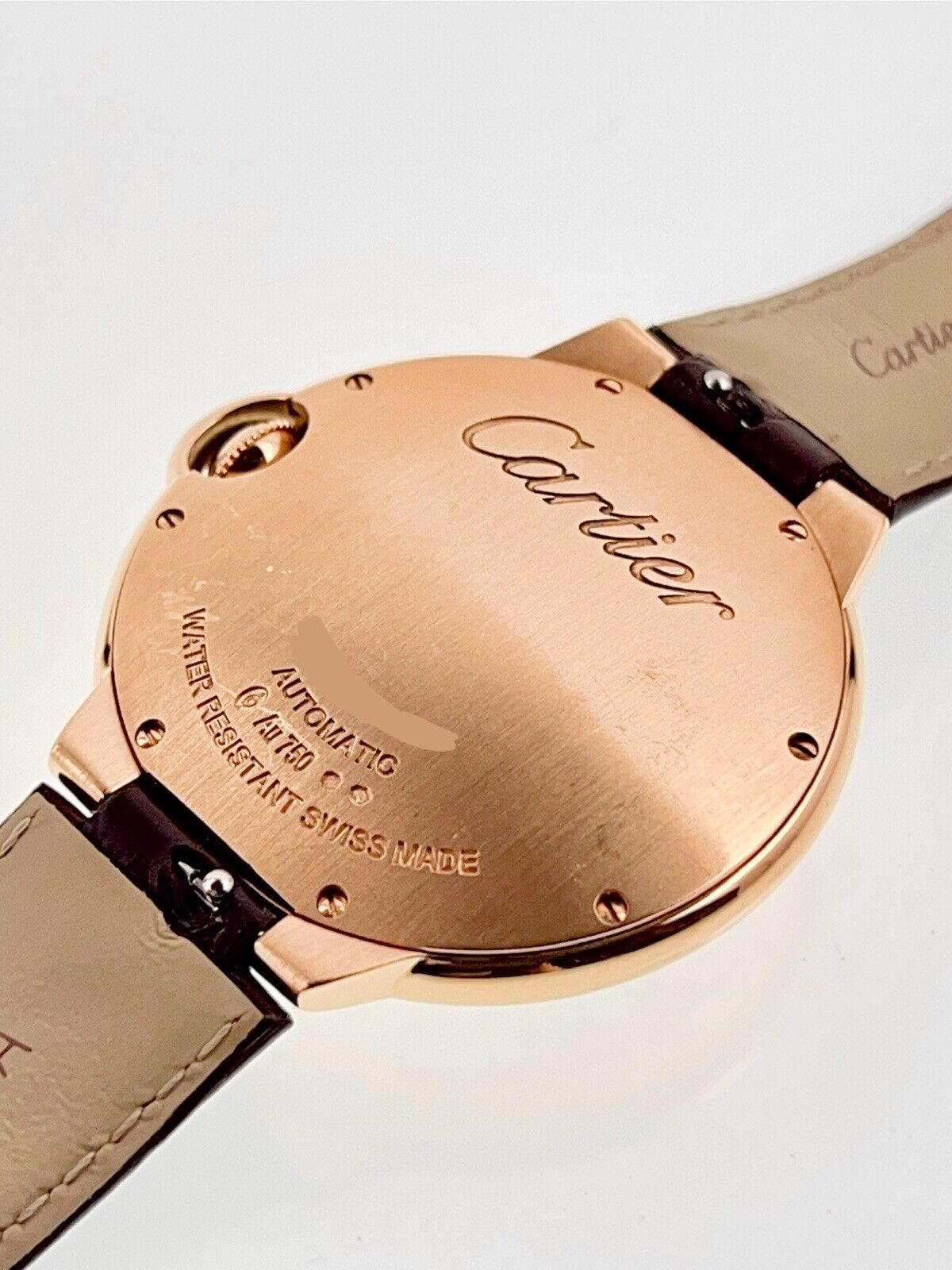 2021 Cartier Ballon Bleu 18k Rose Gold Dial 40mm Automatic Men's Watch WGBB0035